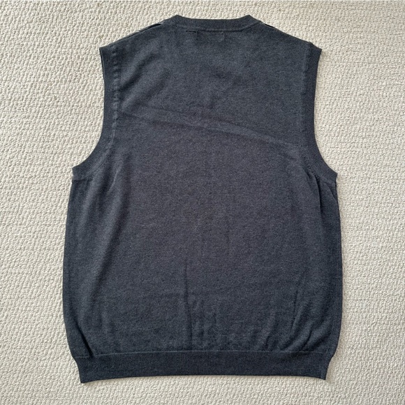 Retro Patterned Argyle Vest - Picture 4 of 6